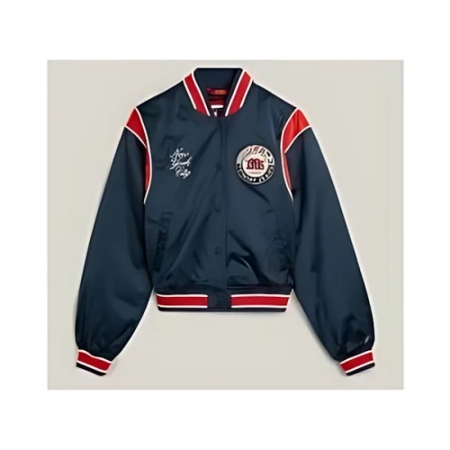 Tommy Jeans INTERNATIONAL GAMES SATIN BOMBER JACKET