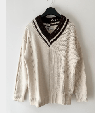 08sircus Remake v-neck sweater