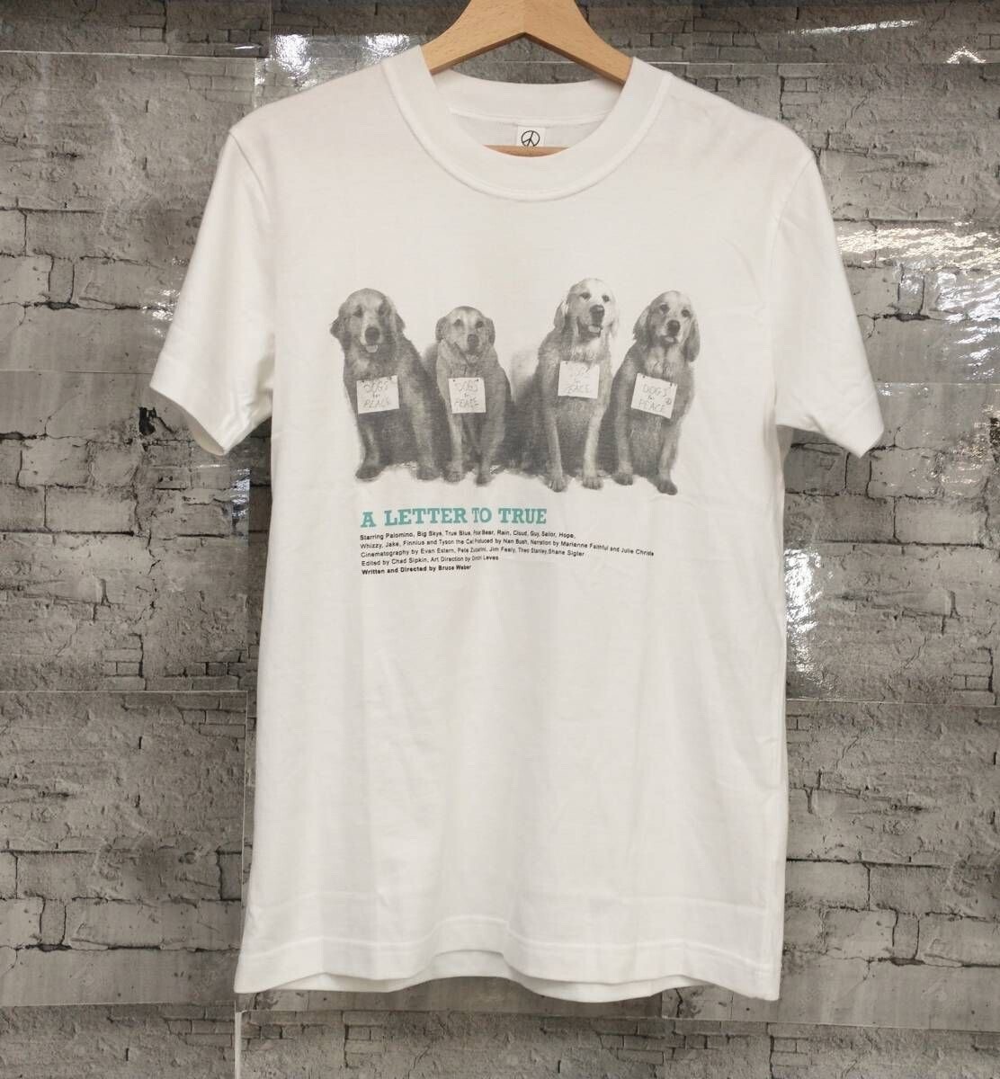 BRUCE WEBER 半袖Tシャツ A LETTER TO TRUE