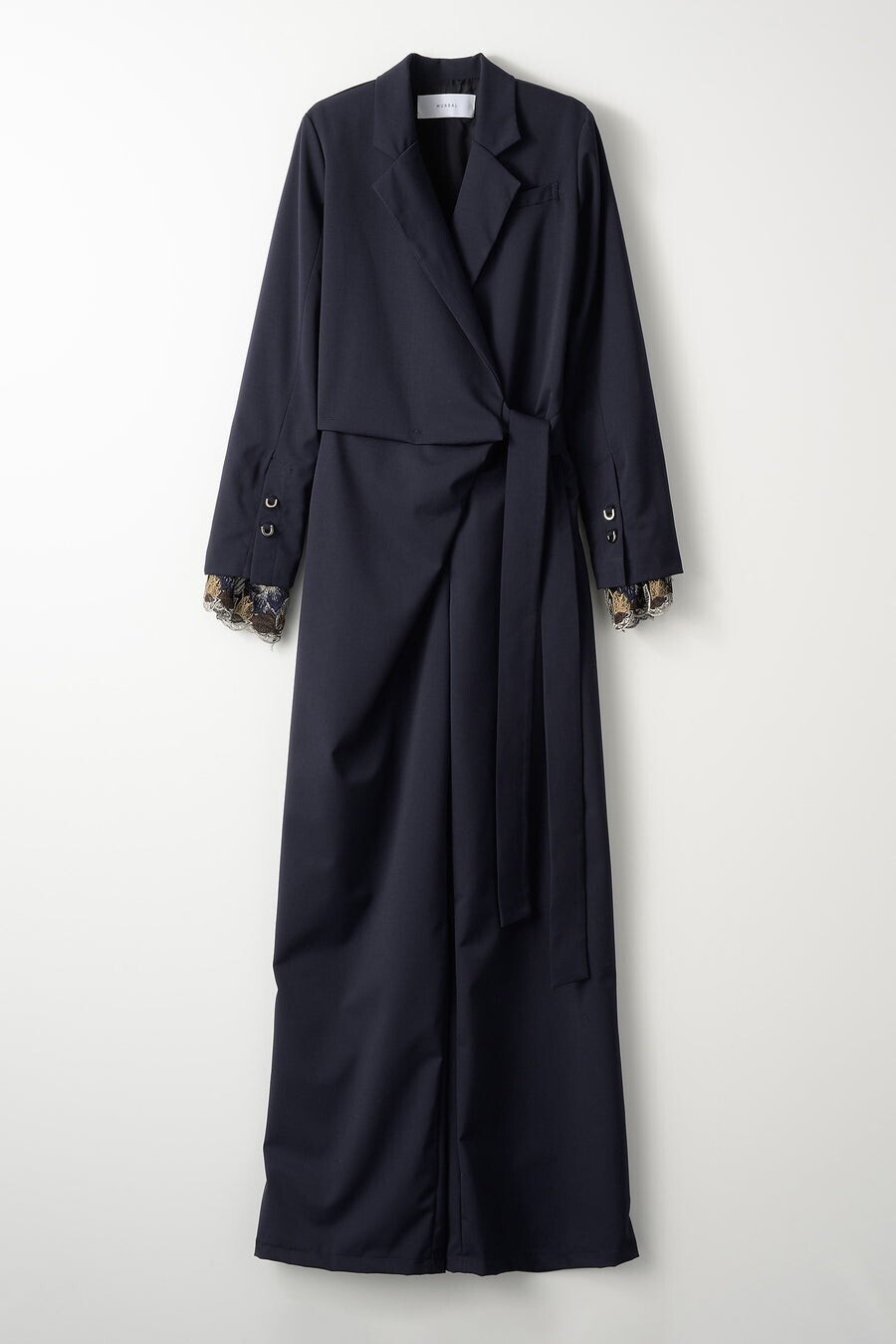 MURRAL Slit Sleeve Lace Jumpsuit