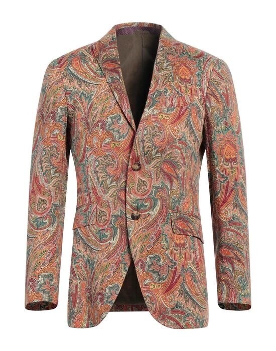 ETRO カシミア柄 テーラードジャケット