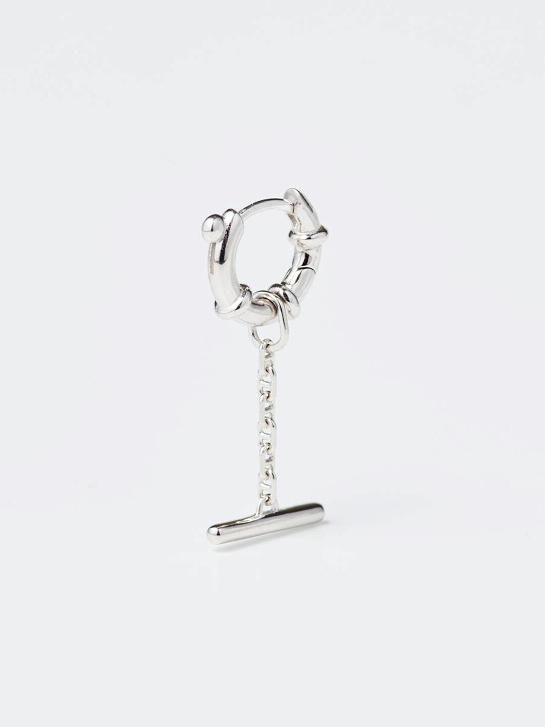 MARIA BLACK Spring Bar Huggie Pierced Earring
