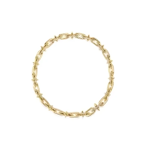 Tiffany & Co. ネックレス イエローゴールドにダイヤモンドをセッティング
