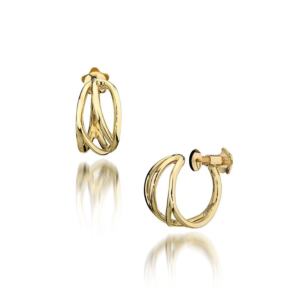 STAR JEWELRY MINI HOOP EARRINGS