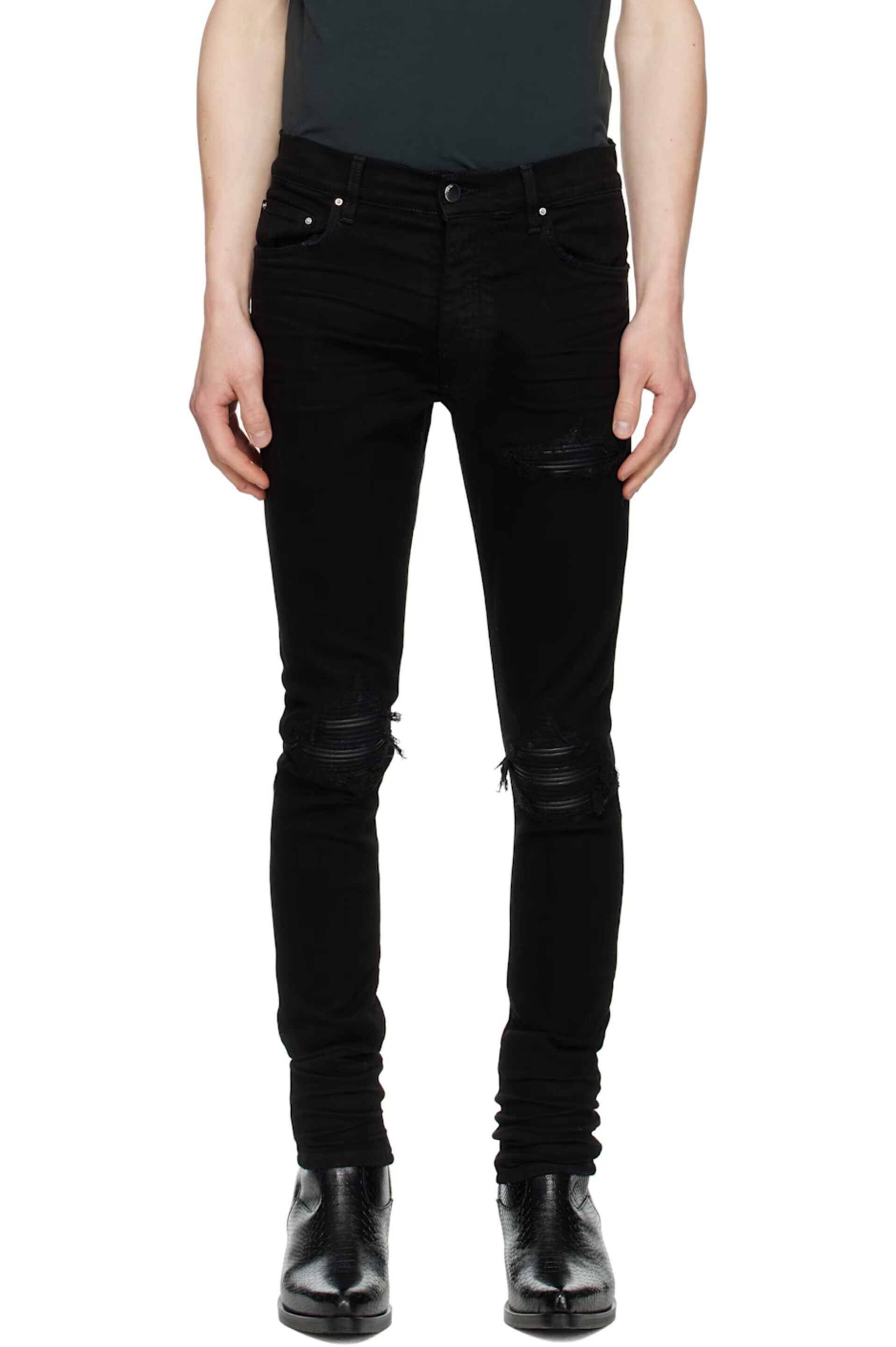 AMIRI ブラック MX1 ジーンズ