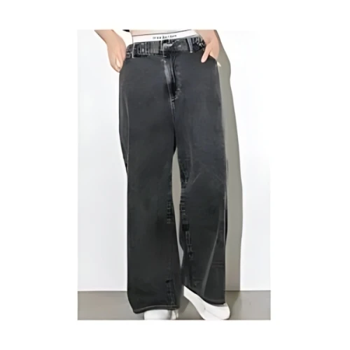 OLIVE des OLIVE 2WAYライズワイドデニムパンツ