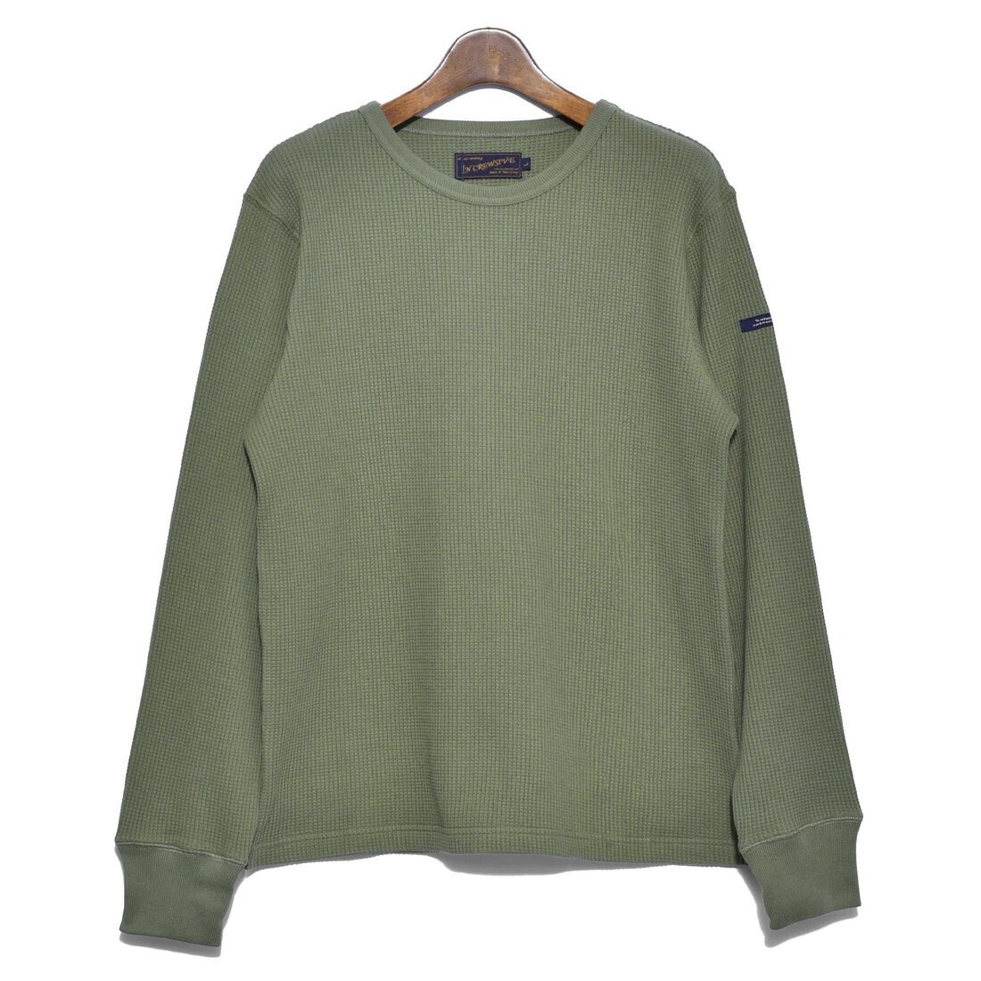 In’crewsive ヘビーワッフル 長袖シャツ