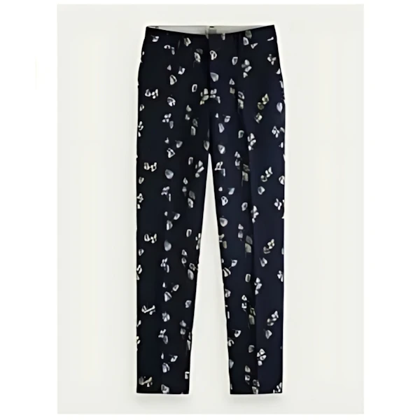 SCOTCH & SODA Lowry Mid-Rise Slim Fit Jacquard