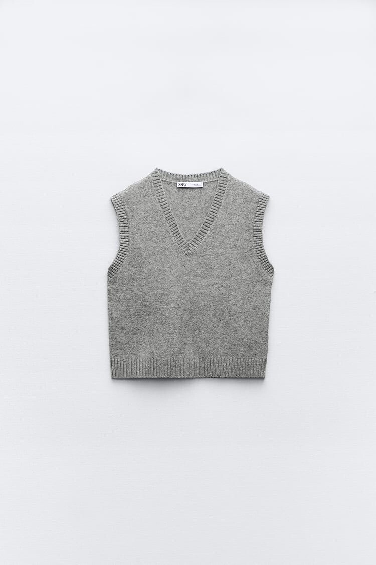 ZARA ソフトニットベスト