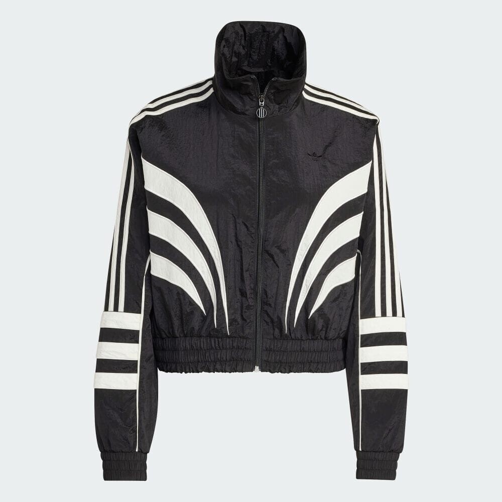adidas ATLANTA CUTLINE LOOSE NYLON TRACKTOP