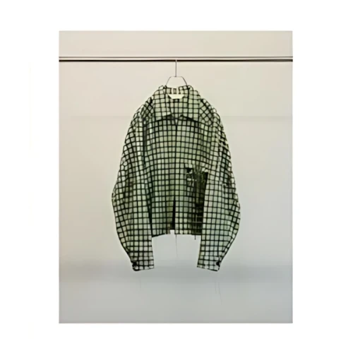 ANCELLM C/R CHECK SHORT ZIPUP SHIRT
