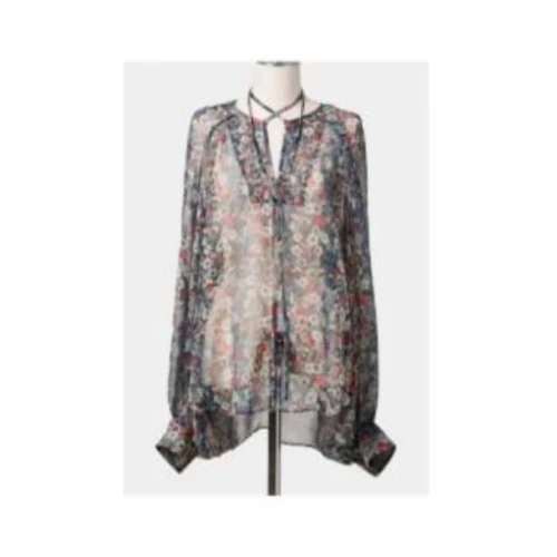 beautiful people wallpaper flower pt volume sleeve blouse