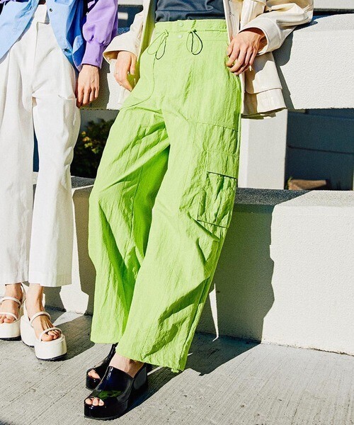 MAISON SPECIAL Drawstring Cocoon Cargo Pants