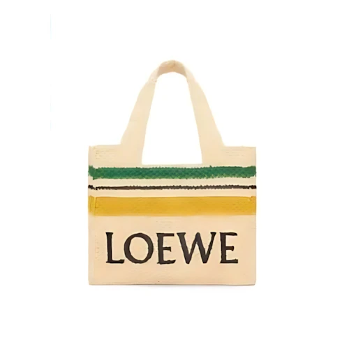 LOEWE ロエベフォント トート スモール（ラフィア）