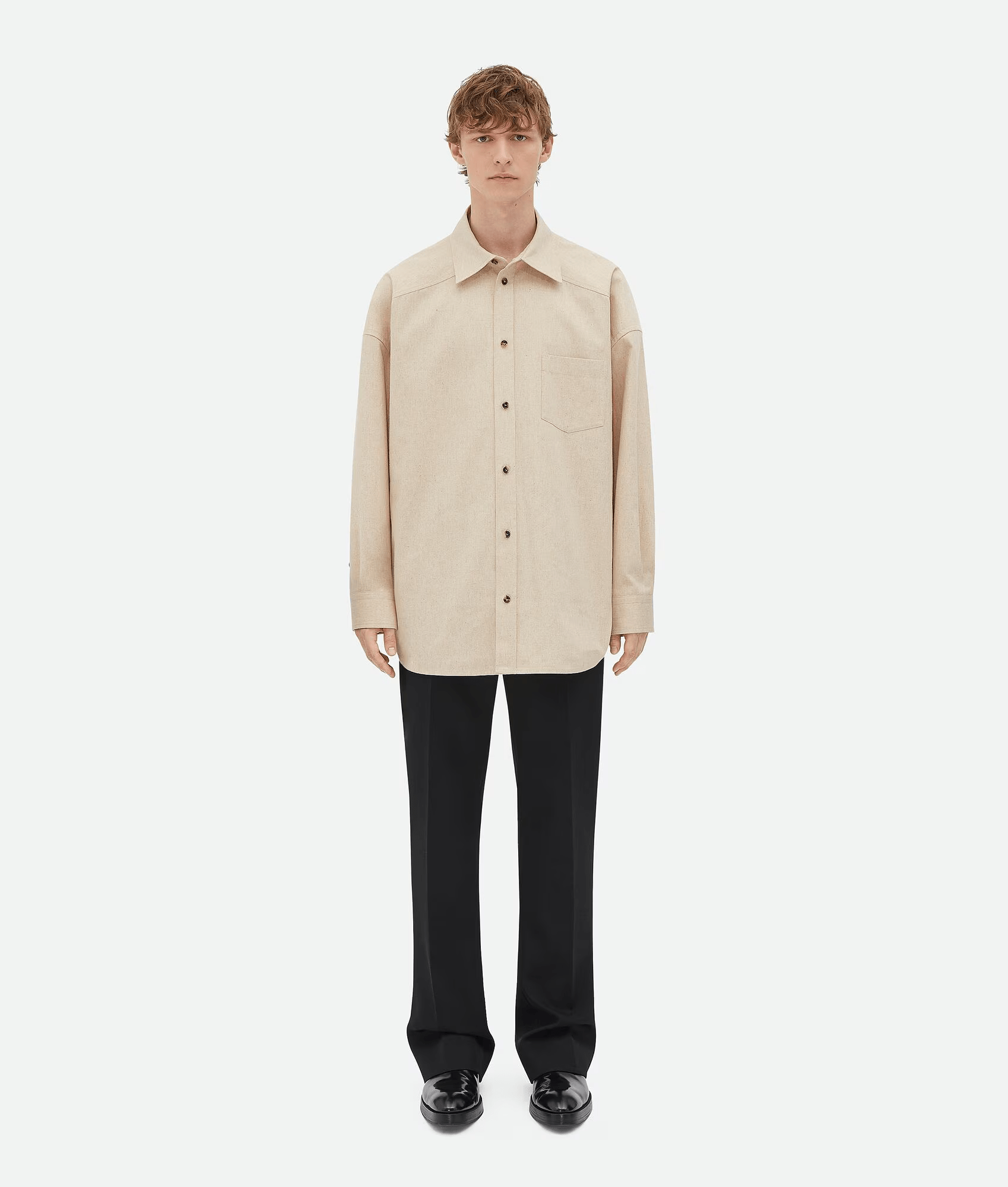 Bottega Veneta コットンポプリン シャツ