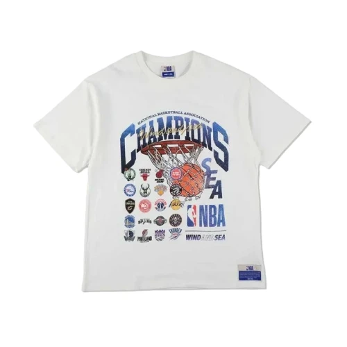 WIND AND SEA NBA CHAMPIONS Vintage Tee "White"