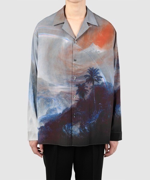 LAD MUSICIAN OPEN COLLAR SHIRT