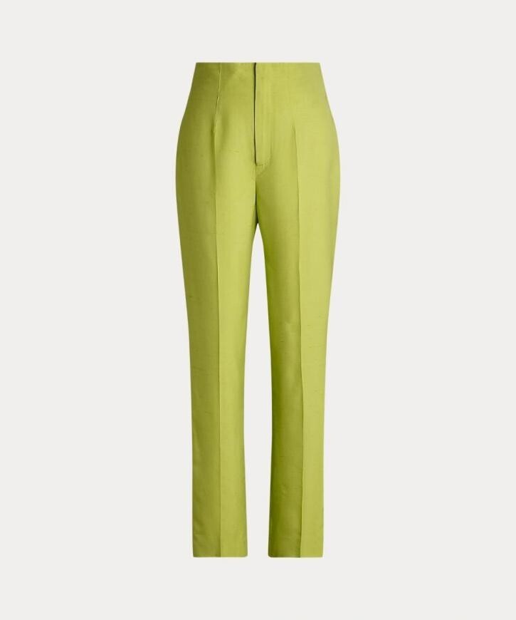 RALPH LAUREN COLLECTION Ramona シルクブレンド シャンタン パンツ