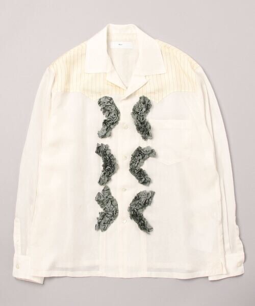 TOGA VIRILIS Cupra jacquard shirt