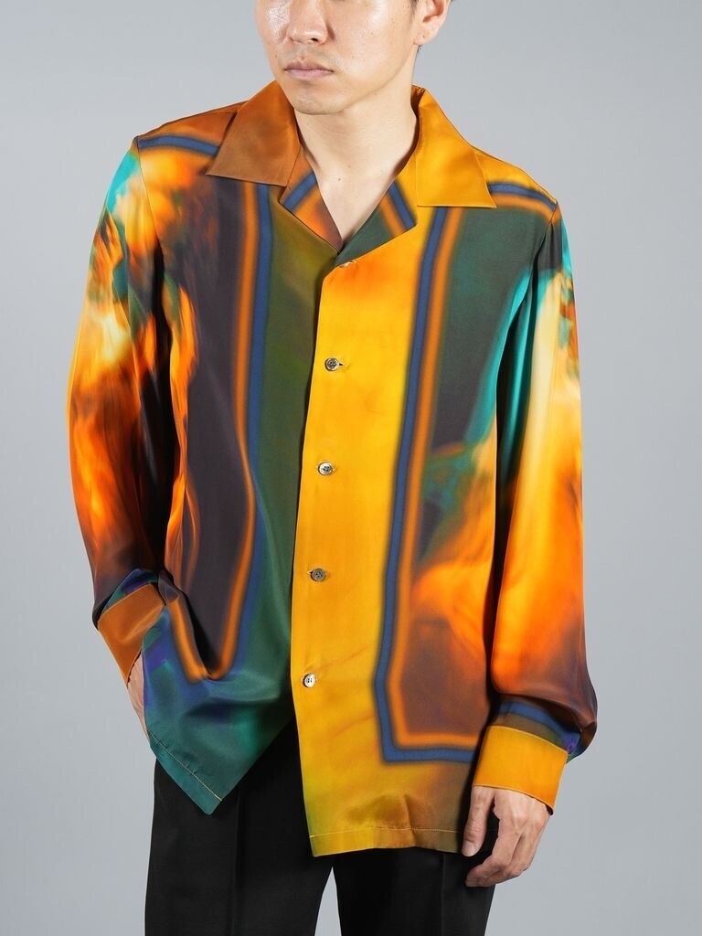 TAAKK SILK SHIRTS / 開襟 シルクシャツ