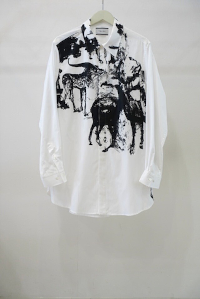 TAAKK SAVANNAH PRINT LONG SHIRTS