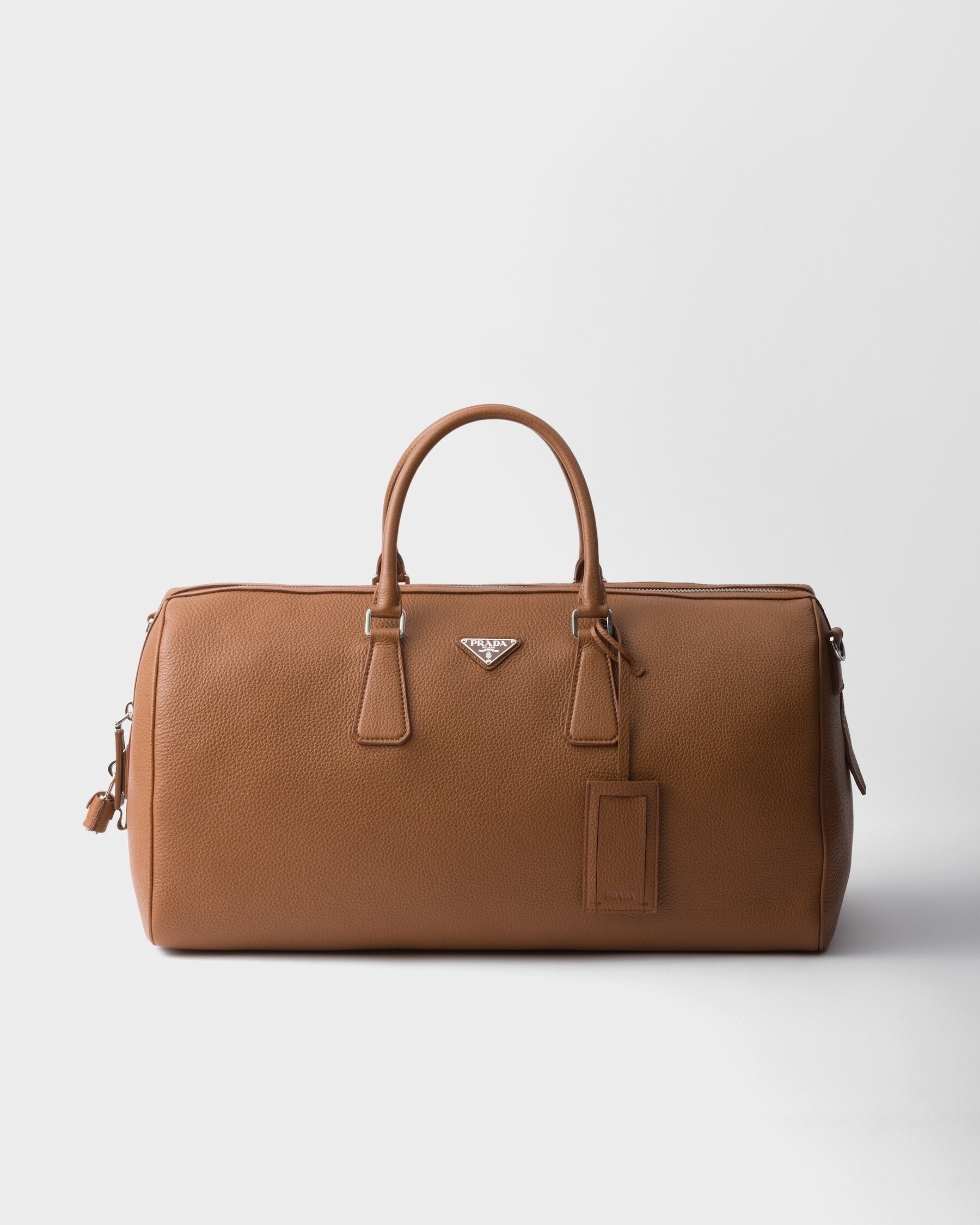PRADA レザーダッフルバッグ