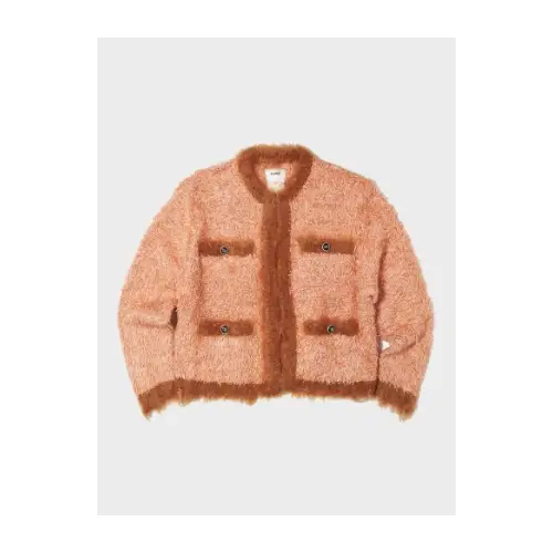 Doublet MOHAIR TWEED KNIT CARDIGAN