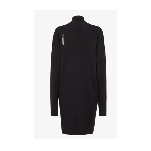 FENDI ブラック ストレッチウール ドレス
