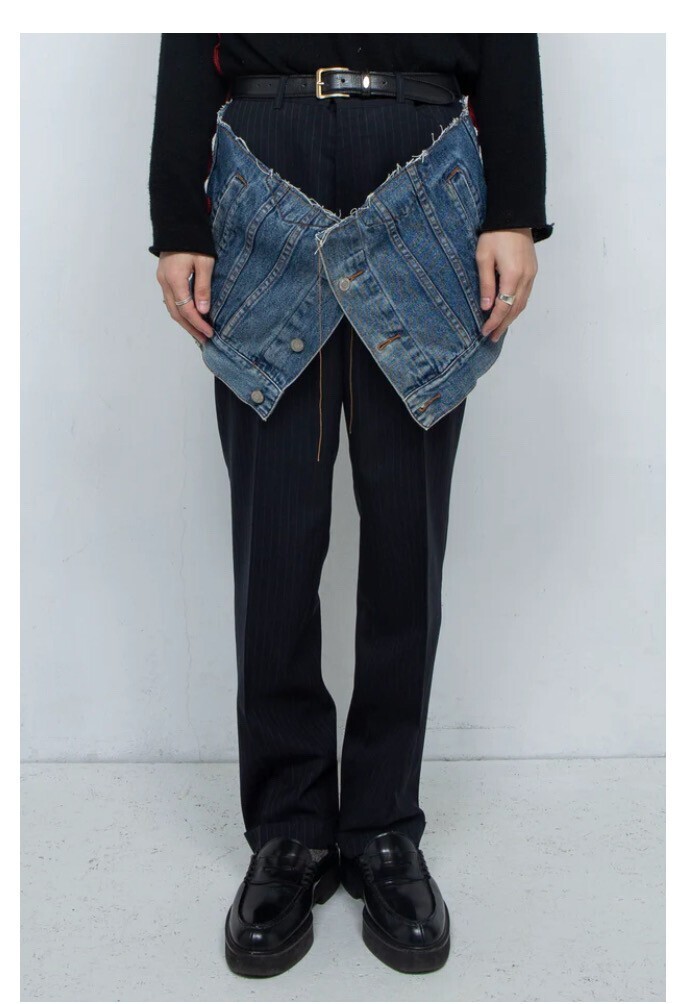 SHOHAKU Docking Denim Slacks