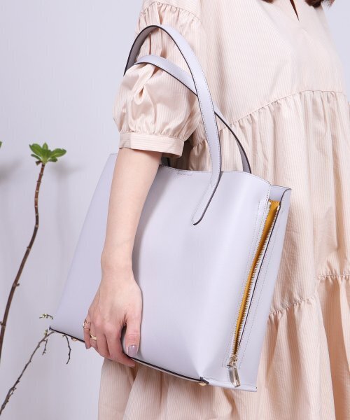 BASE バイカラーA4三層2wayトートバッグ