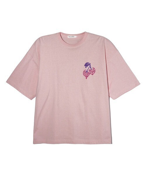 MILKFED. MELT CHERRY WIDE S/S TEE