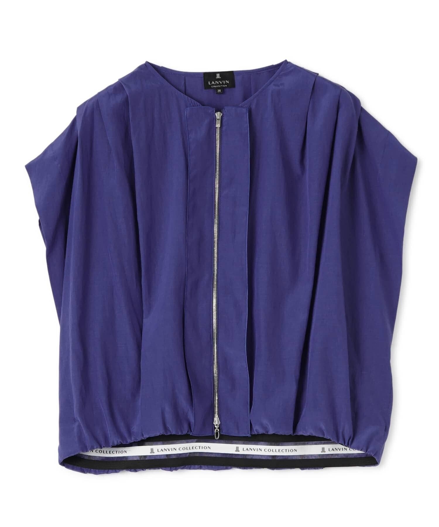LANVIN COLLECTION フレンチスリーブタックブルゾン
