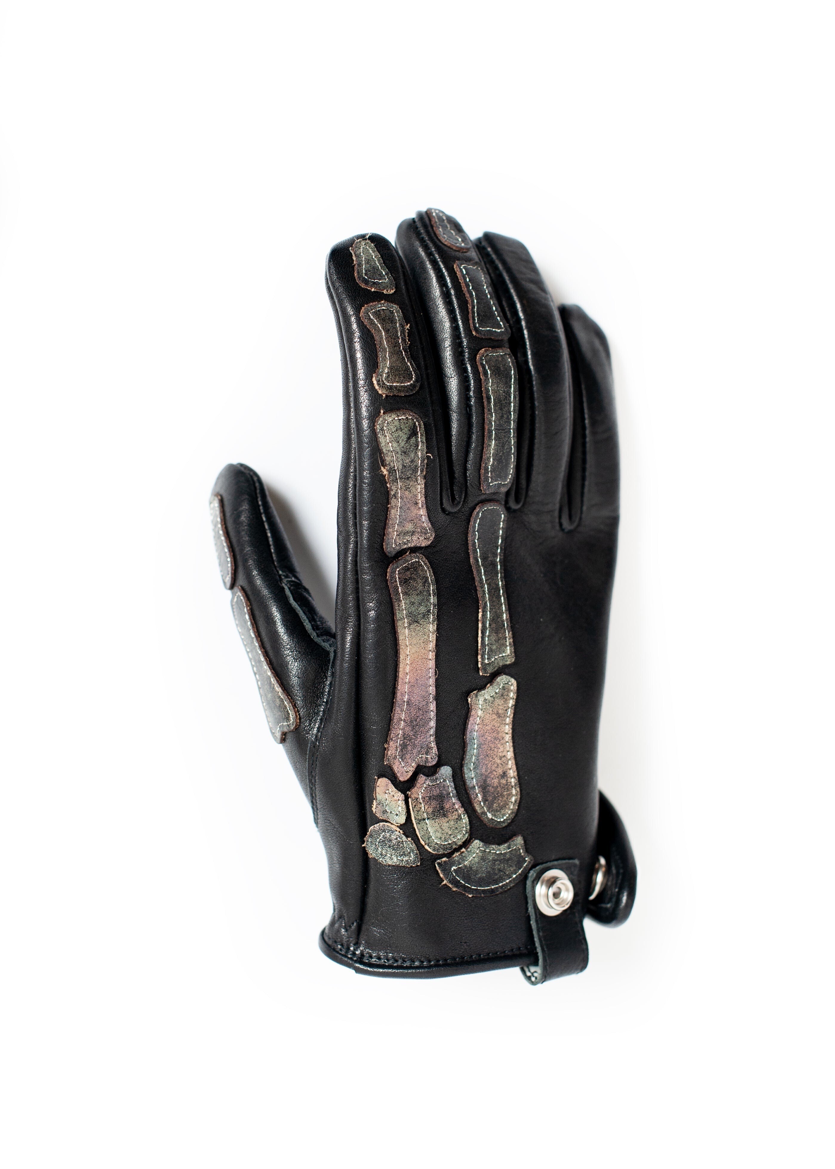 SEVESKIG Cow Leather X-ray Gloves Ver,Silver