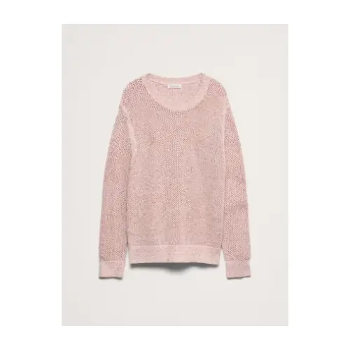 BANANA REPUBLIC ブークレ コットンブレンド クルーネックセーター