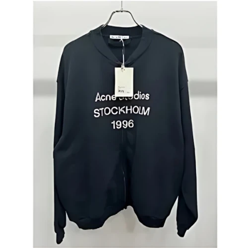 Acne Studios Zip sweater logo