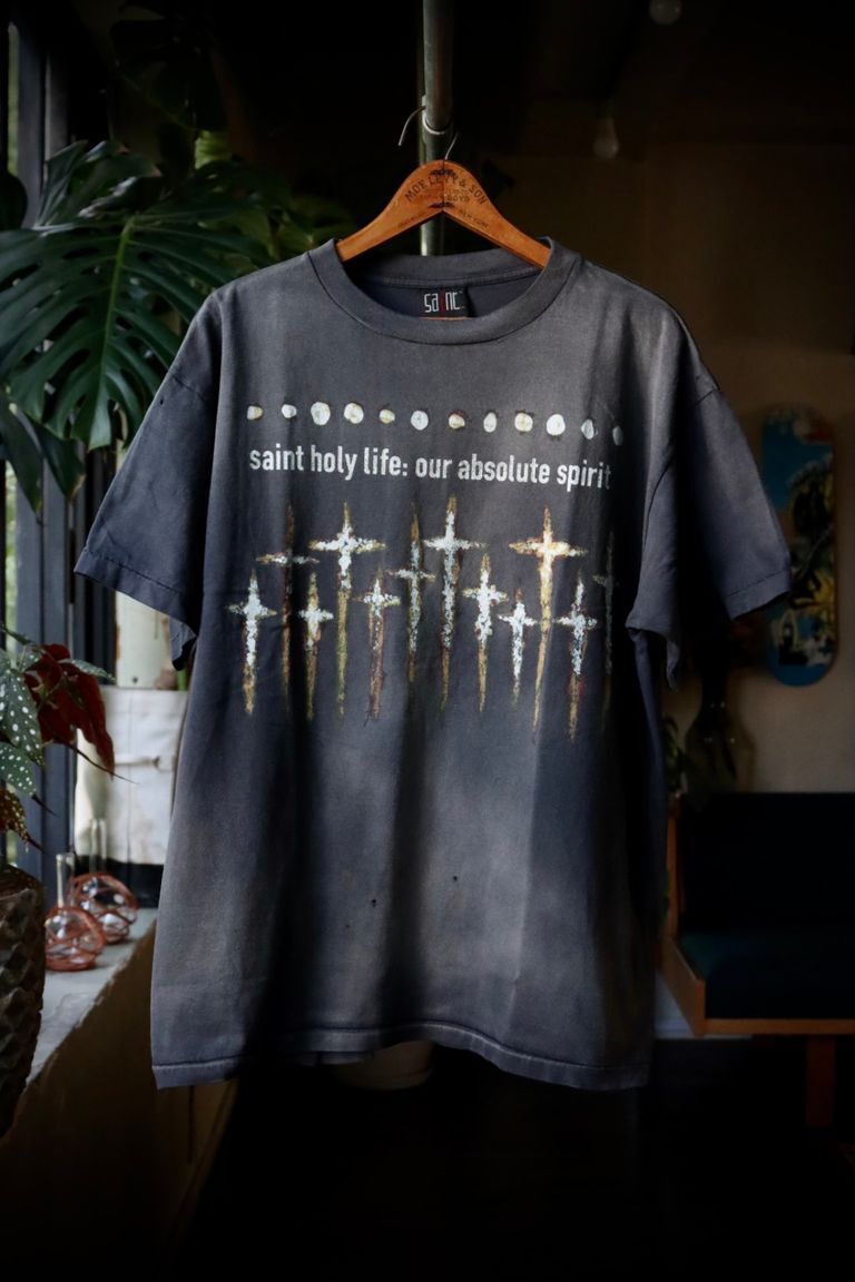 SAINT Mxxxxxx FORSOMEONEコラボ GOD FS_SS TEE