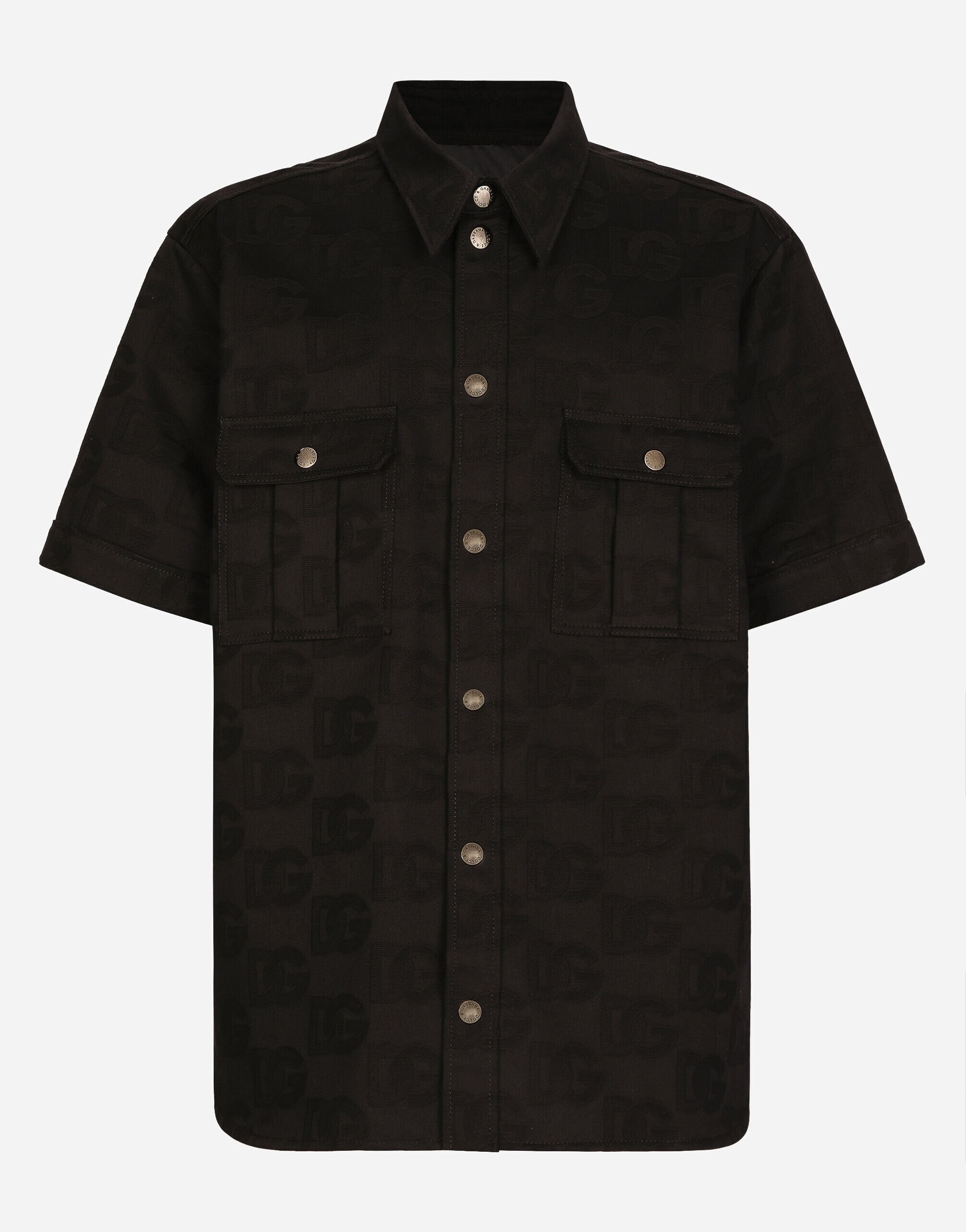 Dolce & Gabbana シャツ コットン DGモノグラムジャカード