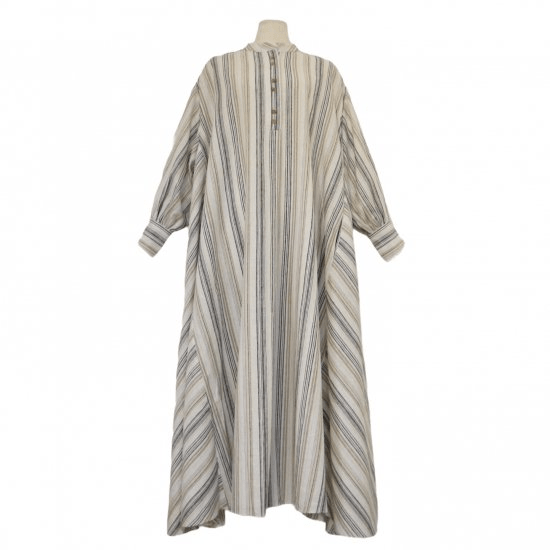 BayBee stripe shirt dress(black)