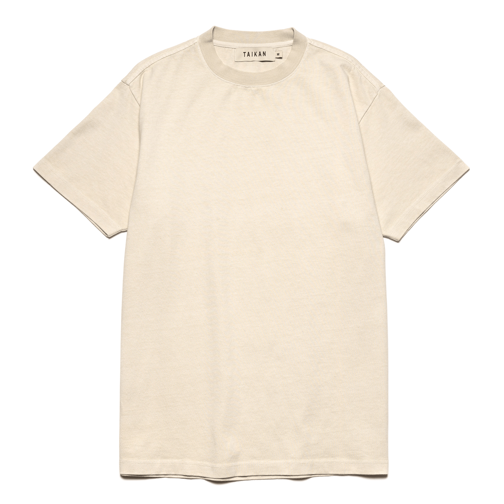 TAIKAN プレーン Tシャツ クリーム
