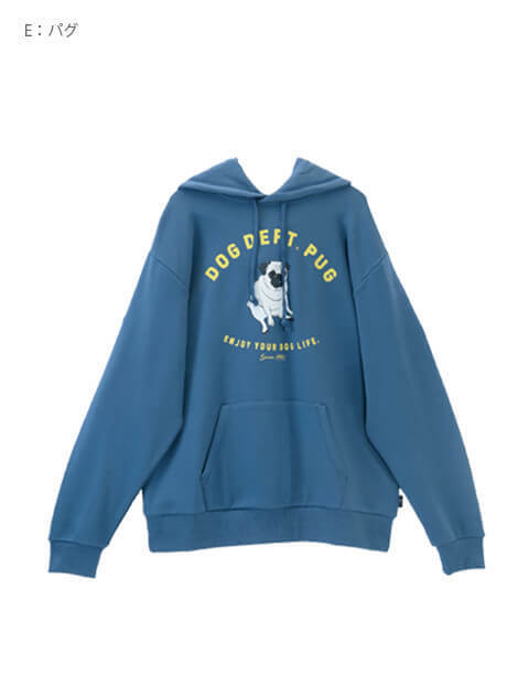 DOG DEPT 犬種プルパーカー