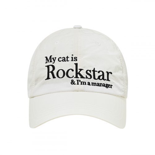 JOEGUSH Rockstar cat Nylon cap