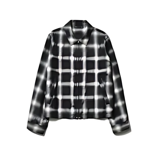 MINEDENIM Cuprawool Ombre Check Harrington JKT