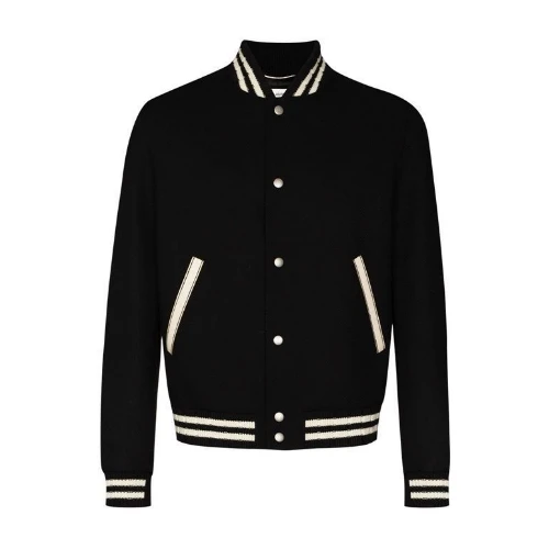 SAINT LAURENT テディジャケット（ウール）