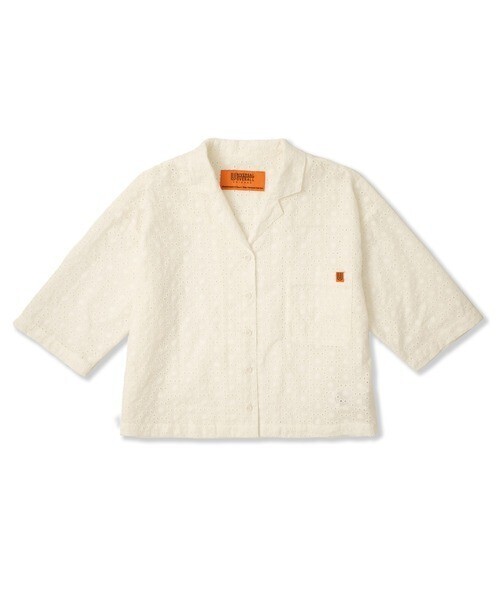 UNIVERSAL OVERALL オープンカラーシャツ