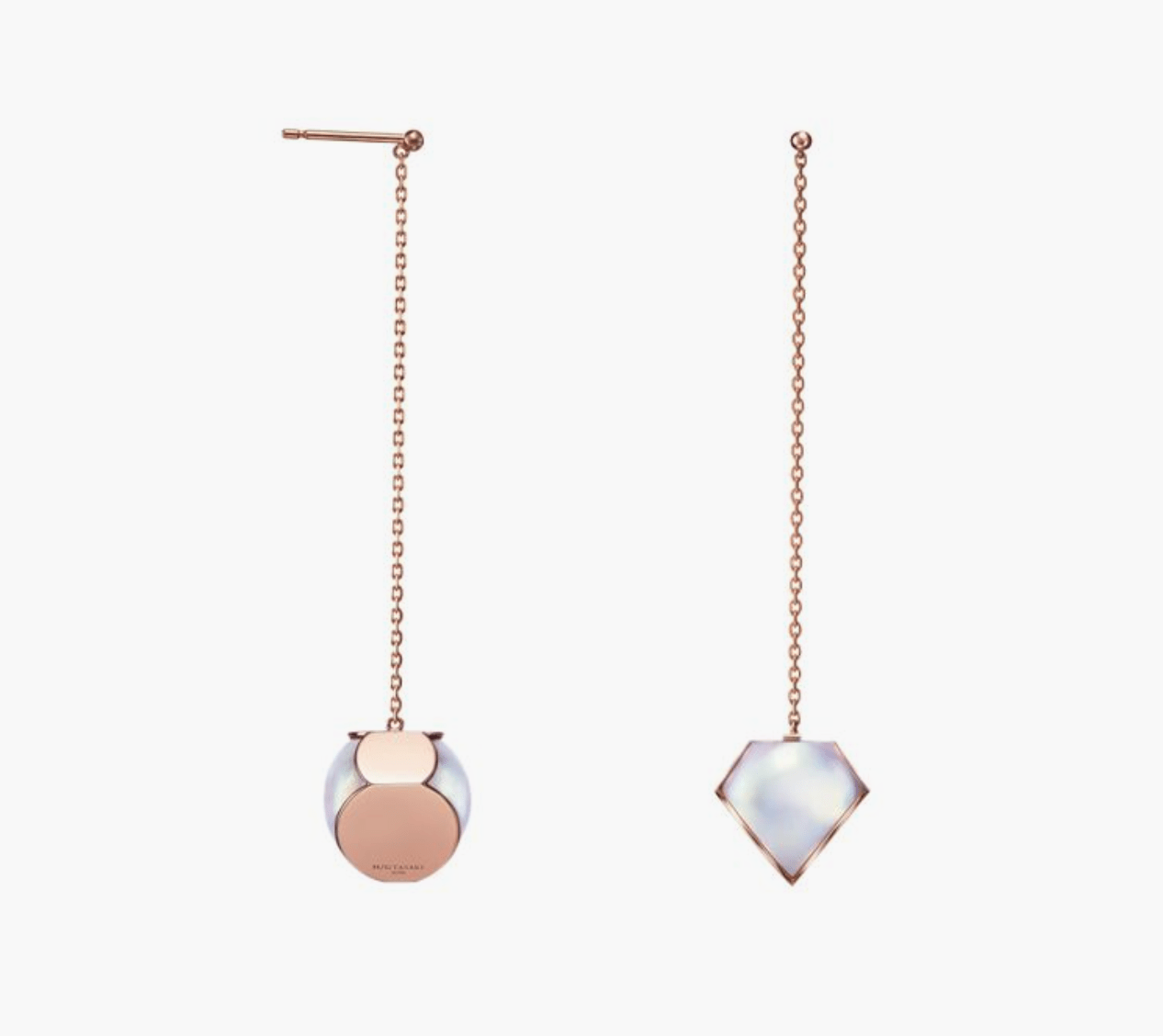 TASAKI ファセッティド イヤリング