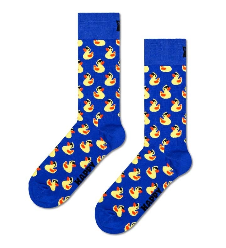 Happy Socks Happy Socks Rubber Duck クルー丈 ソックス