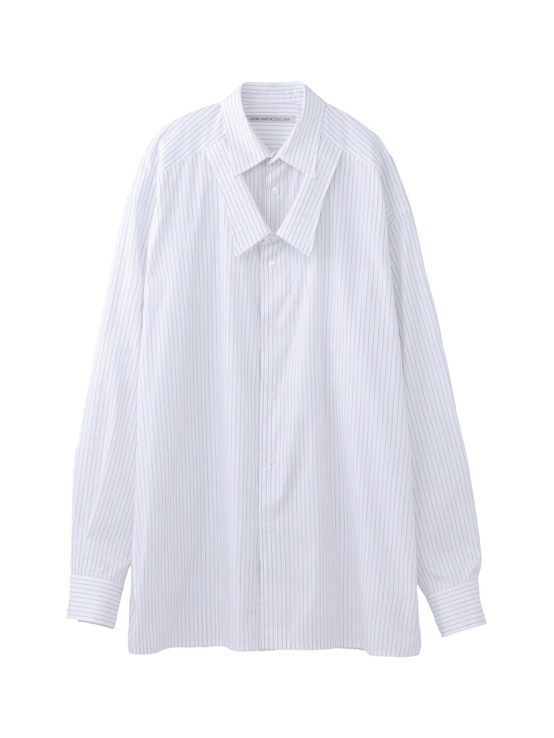 JOHNLAWRENCESULLIVAN BROADCLOTH DOUBLE FRONT SHIRT