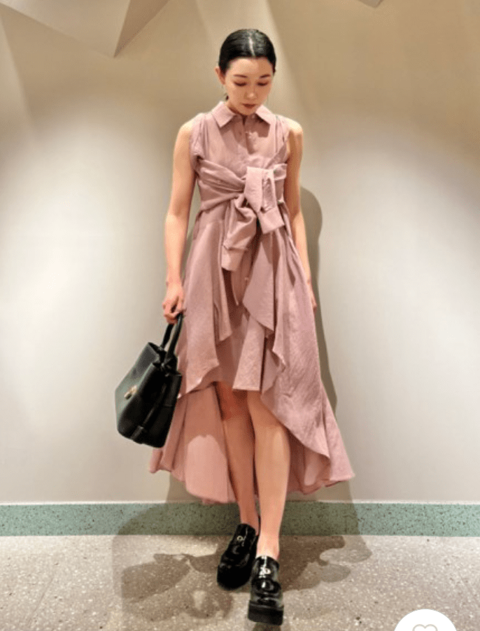 SNIDEL フィッシュテールシャツワンピース