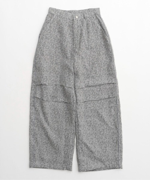 MAISON SPECIAL Jacquard Volume Snow Pants