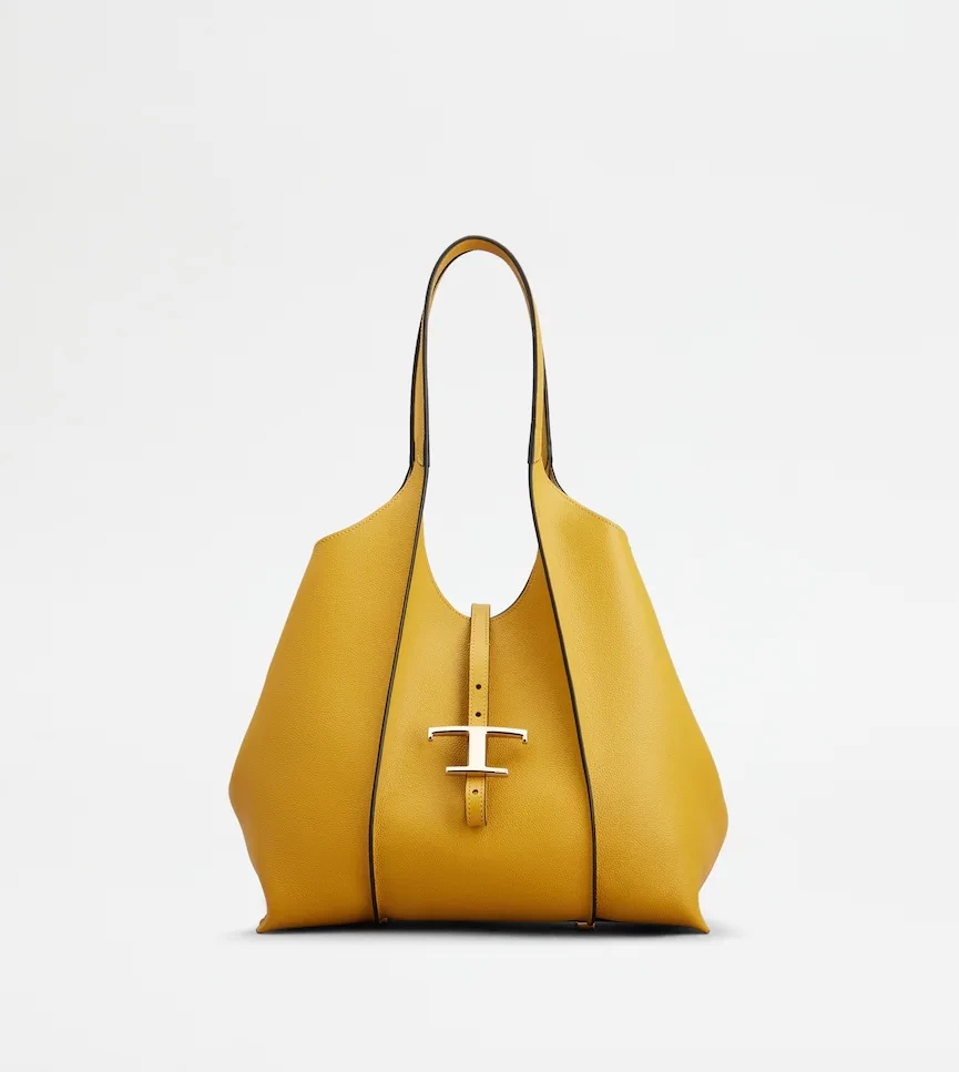 TOD'S T タイムレス レザー ショッピングバッグ スモール